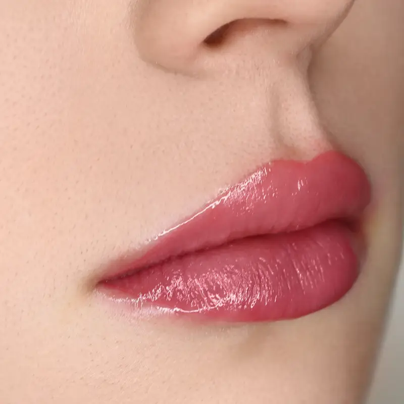 Lips permanent makeup